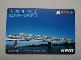 T-558 - JAPAN, Japon, Nipon, Carte Prepayee, Prepaid Card, Chemin De Fer, Railway, Train - Eisenbahnen