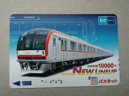 T-558 - JAPAN, Japon, Nipon, Carte Prepayee, Prepaid Card, Chemin De Fer, Railway, Train - Eisenbahnen