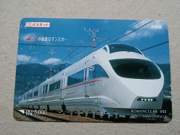 T-558 - JAPAN, Japon, Nipon, Carte Prepayee, Prepaid Card, Chemin De Fer, Railway, Train - Eisenbahnen