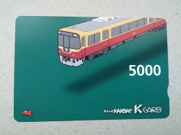 T-538 - JAPAN, Japon, Nipon, Carte Prepayee, Prepaid Card, Chemin De Fer, Railway, Train - Eisenbahnen