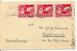 BF0076 / POLEN / POLSKA  -  WROCLAW - 1948  ,  Parteien-Vereinigungskongress - Michel 505 - Briefe U. Dokumente