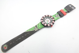 Watches : FLIKFLAK - Soccer Italian Colors - Nr. : Xxx - Vintage 2004 Swatch Ultra Rare - Working - Running - Flik Flak - Orologi Moderni