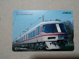 T-537 - JAPAN, Japon, Nipon, Carte Prepayee, Prepaid Card, Chemin De Fer, Railway, Train - Eisenbahnen