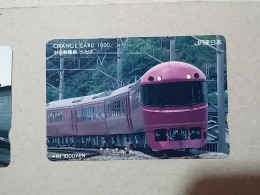 T-537 - JAPAN, Japon, Nipon, Carte Prepayee, Prepaid Card, Chemin De Fer, Railway, Train - Trains