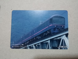 T-537 - JAPAN, Japon, Nipon, Carte Prepayee, Prepaid Card, Chemin De Fer, Railway, Train - Eisenbahnen
