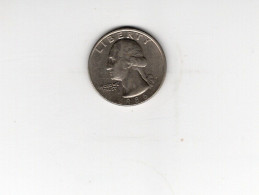 USA - Pièce 1/4 Dollar Washington Quarter  1986P TTB/VF  KM.164a - 1932-1998: Washington