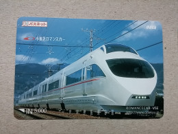 T-559 - JAPAN, Japon, Nipon, Carte Prepayee, Prepaid Card, Chemin De Fer, Railway, Train - Trains