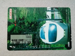 T-559 - JAPAN, Japon, Nipon, Carte Prepayee, Prepaid Card, Chemin De Fer, Railway, Train - Trains