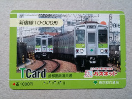 T-559 - JAPAN, Japon, Nipon, Carte Prepayee, Prepaid Card, Chemin De Fer, Railway, Train - Trains