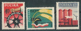 Poland Stamps MNH ZC 945-47: PZPR Congress - Neufs