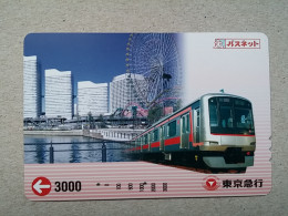 T-560 - JAPAN, Japon, Nipon, Carte Prepayee, Prepaid Card, Chemin De Fer, Railway, Train - Trains