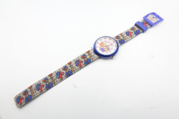 Watches : FLIKFLAK - Bascet - Nr. : Xxx - Vintage 1995 Swatch - Working - Running - Flik Flak - Horloge: Modern
