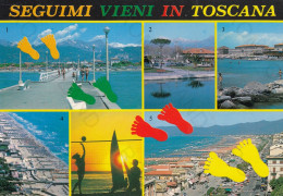 CARTOLINA  TOSCANA-FORTE DEI MARMI-TORRE DEL LAGO-MARINA DI PISA-TIRRENIA-VIAREGGIO-VACANZA,BELLA ITALIA-NON VIAGGIATA - Viareggio