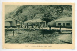 TOGO AGOU  Ecole Internat De Jeunes Filles  Batiments Cour Récréation 1930   D09 2023 - Togo