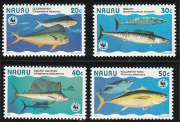 Nauru 1997, FDC, WWF, Fish - Nauru