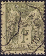FRANCE / CHARENTE-INFÉRIEURE - TàD Convoyeur-Ligne "LA PALLICE À LA ROCHELLE" - 1877-1920: Période Semi Moderne