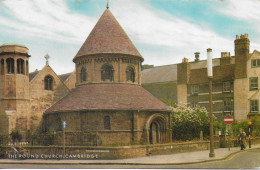 THE ROUND CHURCH, CAMBRIDGE, ENGLAND. USED POSTCARD    Pv9 - Cambridge