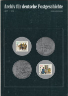Archiv Für Deutsche Postgeschichte, Heft 1/1979 , 143 Seiten, ISSN 0003-8989 - Filatelia E Storia Postale