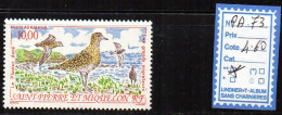 SAINT- PIERRE ET MIQUELON LUXE** - PA 73 - Unused Stamps