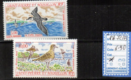 SAINT- PIERRE ET MIQUELON LUXE** - PA72/ 73 - Unused Stamps