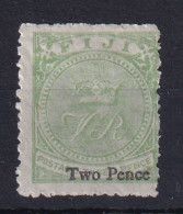 Fiji: 1878/99   Badge    SG36    2d On 3d   Green   [Perf: 12½]   MH - Fiji (...-1970)