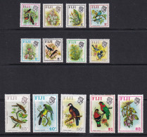 Fiji: 1972/74   QE II - Birds Set  SG459-473   MNH - Fidji (1970-...)