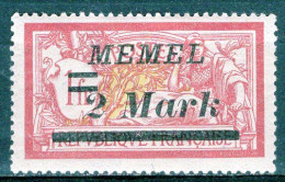 MEMEL - Timbre N°60 Neuf A/charnière - Nuevos