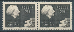 Poland Stamps MNH ZC.1042 2po: Ignacy Paderewski (2h) - Neufs