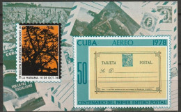 Kuba 1978 Mi-Nr.2345 Block 57 ** Postfrisch Briefmarkenausstellung, Havanna ( C 136) Günstige Versandkosten - Blocchi & Foglietti