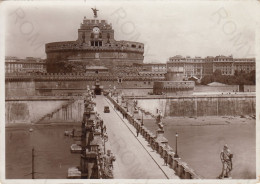 CARTOLINA  ROMA,LAZIO-CASTEL SANT'ANGELO-STORIA,MEMORIA,RELIGIONE,CULTURA,IMPERO ROMANO,BELLA ITALIA,VIAGGIATA 1937 - Castel Sant'Angelo