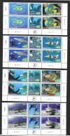 Bahamas 2013 MNH 20th Annv Of Reef Environment (BREEF) Sg 1658/65 Imprint Pairs - Bahamas (1973-...)