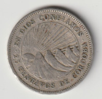 NICARAGUA 1939: 25 Centavos, KM 18 - Nicaragua