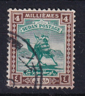 Sdn: 1921/23   Arab Postman   SG33    4m    Used - Sudan (...-1951)