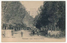 CPA - MEYRARGUES (B Du R) - Avenue Du Château - Meyrargues