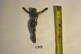 C313 Ancien Christ - Jésus - Objet De Dévotion - Religieuze Kunst