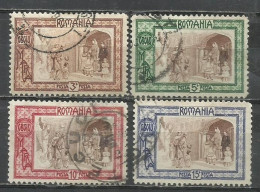 8552- RUMANIA SERIE COMPLETA 1907 Nº 203/207 CLASICOS - Gebruikt