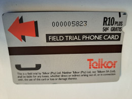 SOUTH AFRIKA  FIELD TRIAL CARD 25 UNITS TELKOR Red Arrow     1CARD Used **16049** - Suráfrica