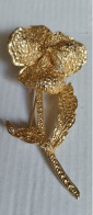 Spilla  Vintage Con Bagno In Oro - Brooches