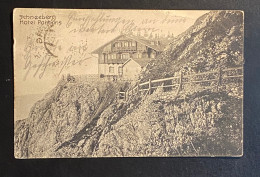 AK Schneeberg Hotel Panhans Mit Mi. 133 Gestempelt/o HOCHSCHNEEBERG 1906 - Semmering