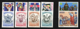 Vaticano Nuovi:  1983 Annata Completa Con Posta Aerea - Años Completos