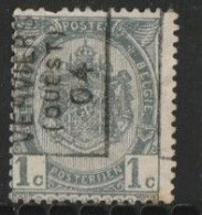 Verviers Ouest  1904  602Azz - Roller Precancels 1900-09