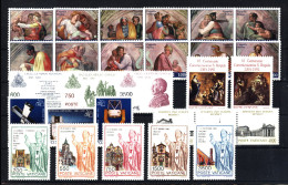 Vaticano Nuovi:  1991 Annata Completa - Annate Complete