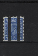 GB Michel Cat.No. Mnh/** 247 Scooling Overprint - Ungebraucht