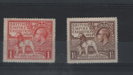 GB Michel Cat.No. Mnh/** 166/167 - Unused Stamps