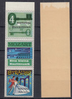 Netherlands ? ⁕ 4 Bellebte Ouvertüren / MOZART / STRAUSS ⁕ MNH Cinderella - Erinnophilie