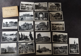 Lot De 19 Petites Photos De Rome Série 1 - Il Manque Une Vues Dans Le Paquet - Format : 9x6.5 Cm - Ohne Zuordnung