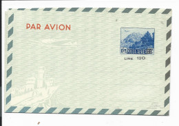 San Marino  LF 7 **  - 120 Auf 55 Lire Aerogrammm  - Enteros Postales