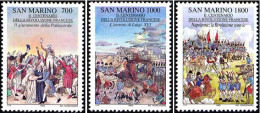 San Marino 1262/64 - French Revolution 1989 - MNH - Rivoluzione Francese