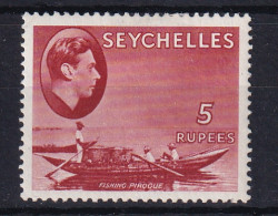 Seychelles: 1938/49   KGVI    SG149a     5R     [Ordinary]    MH - Seychelles (...-1976)