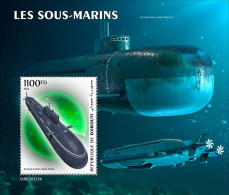 2023-11 - DJIBOUTI- SUBMARINES           1V  MNH** - Sous-marins